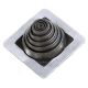 #1 Masterflash Black EPDM Square-Base Pipe Flashing