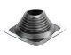 #5 Master Flash BLACK EPDM Square-Base Pipe Flashing