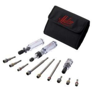 Malco CONNEXT5 Ratcheting Style Handle - 12 Piece Magnetic Hex Hand Driver Kit - Image 10