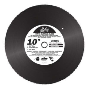 Malco VCB2EV 10-in. Vinyl Cutting Circular Saw Blade - Image 3