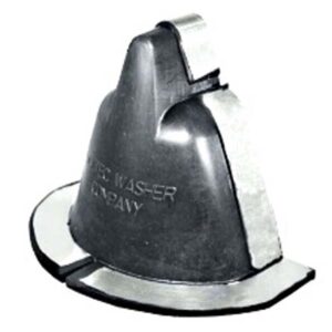 #1 Master Flash EPDM End Cap Flashing, Dark Gray - Image 1