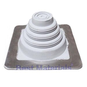 #1 Masterflash GRAY EPDM Square-Base Pipe Flashing - Image 3