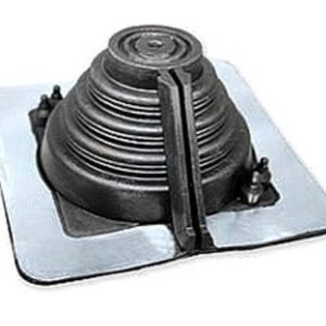 #1 Multi-Flash Multi-Port Retrofit Black EPDM Square-Base Flashing - Image 3