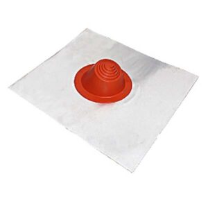 #1 Residential Lead Base Master Flash Flashing, Red SILICONE - Image 3