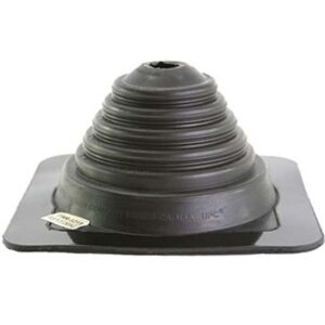 #2 Black EPDM Square-Base Flashing, ICC / 35-Year - Image 3
