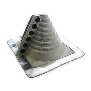 #2 Retrofit Master Flash **Gray** EPDM Square-Base Flashing - Image 3