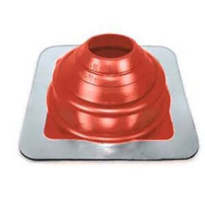 #2 Vent Master Flash Pipe Flashing, Red Silicone - Image 3