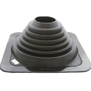 #4 Black EPDM Square-Base Flashing, ICC / 35-Year - Image 2