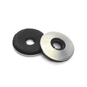 #4 x 3/8 304 Stainless Steel EPDM Bonded Sealing Washer (box/25000) - Image 1