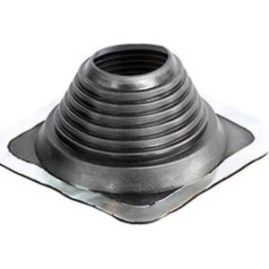 #5 Master Flash BLACK EPDM Square-Base Pipe Flashing - Image 1