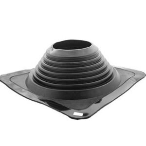 #8 Black EPDM Square-Base Flashing, ICC / 35-Year - Image 1