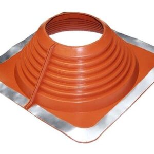 #8 Multi-Flash Retrofit Red Silicon Square-Base Flashing (1) - Image 1