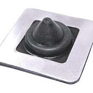 Mini, Black EPDM Square Base Flashing Boot (1) - Image 1