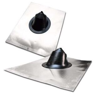 Shingle / Tile Roof Mini, 1/4 - 3 in. Pipe Flashing, Red Silicone (1) - Image 1