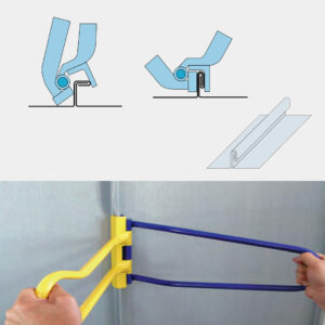 Double-Lock Hand Seamer, Plastic Jaws - Image 4